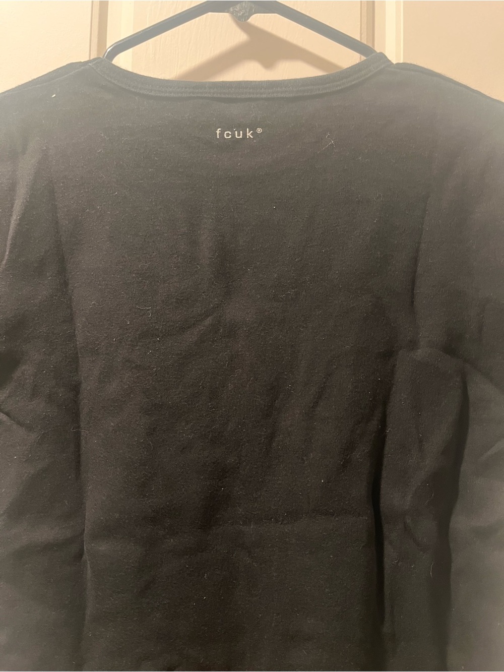 FCUK in Sin City, French Connection Black Short Sleeve Graphic Tee - Picture 3 of 3